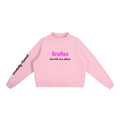 Essential Fleece Mock-Neck Crew Sweatshirt